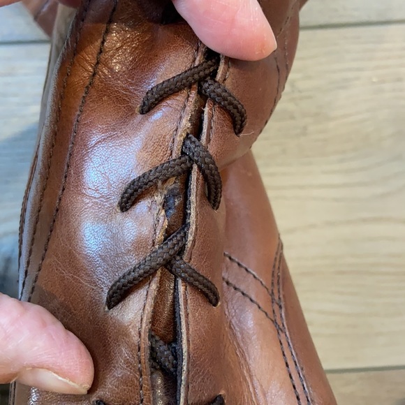 Kenneth Cole Reaction Grape Cede lace up heeled boots. - Picture 9 of 14